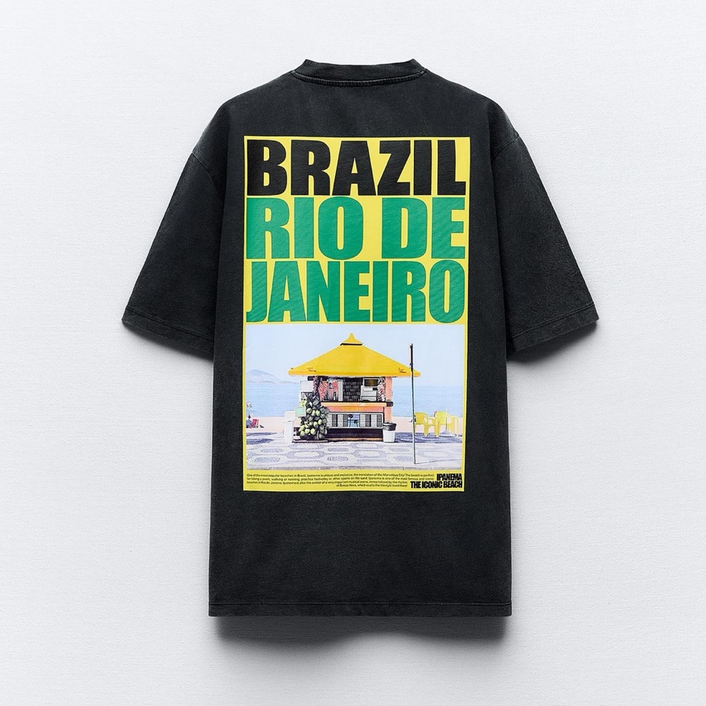 Size Large | Zara | NWT Printed Graphic T Shirt